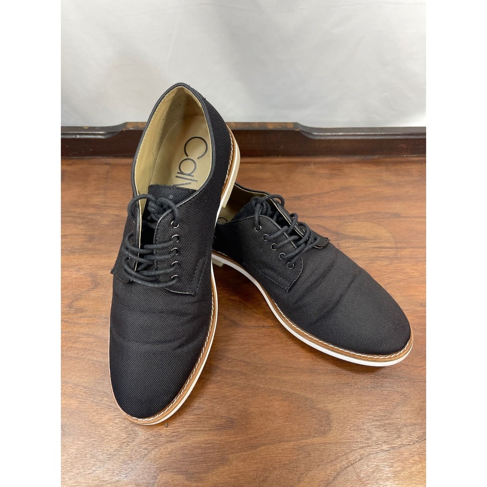 Calvin Klein Lace Up Aggussie Oxford 9 D(M) US - Black‎ Fall Sneaker
